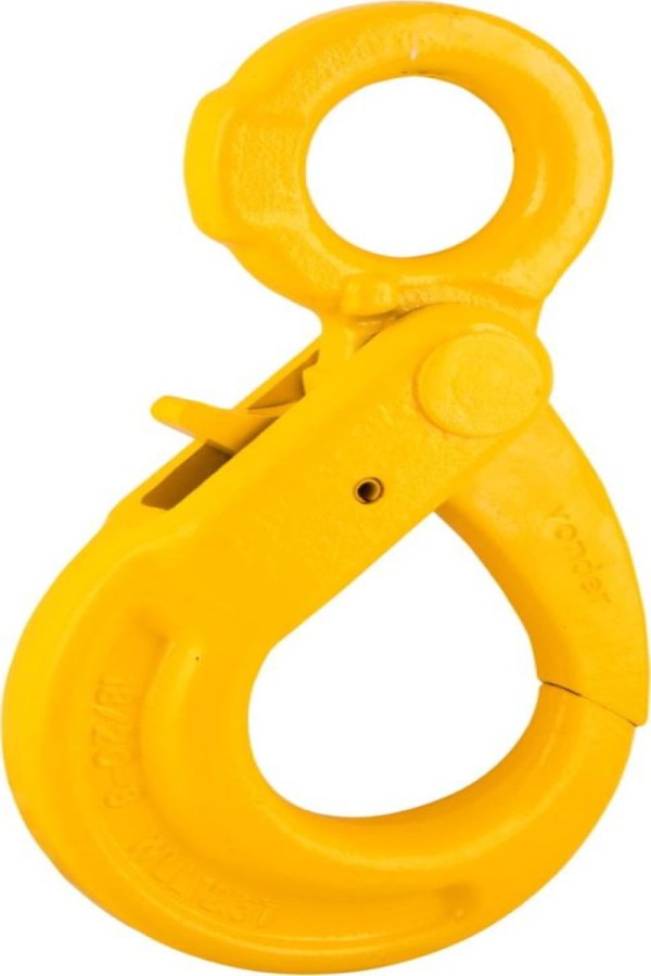 Encontraproduto.com.br - Gancho de Aço c/ Olhal 12,50 T Automático Grau 8 Vonder Plus