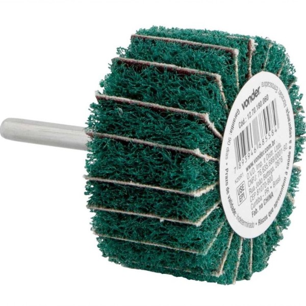 Encontraproduto.com.br - Roda Com Haste Remoção/Acabamento 60X50mm G180 Vonder
