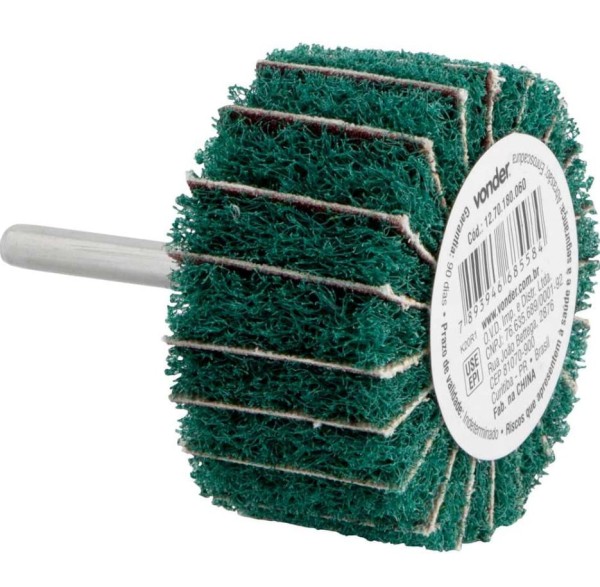 Encontraproduto.com.br - Roda Com Haste Remoção/Acabamento 80X50mm G180 Vonder