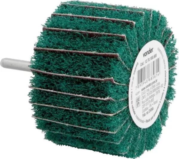Encontraproduto.com.br - Roda Com Haste Remoção/Acabamento 80X50mm G180 Vonder