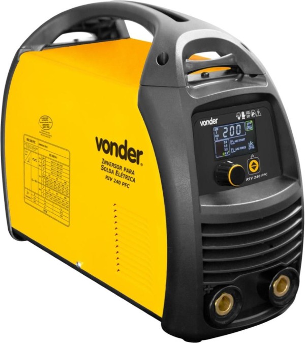 Encontraproduto.com.br - Inversor Solda Eletrodo Tig 200 à Riv 240 V265V Mono Vonder