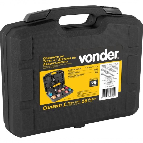 Encontraproduto.com.br - Conjunto de Teste para Sistema de Arrefecimento Vonder