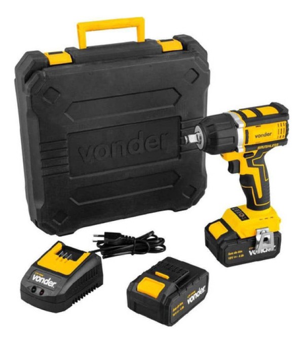 Chave de Impacto Vonder CIV180B 18V, Funcionamento a Bateria - 6001180100