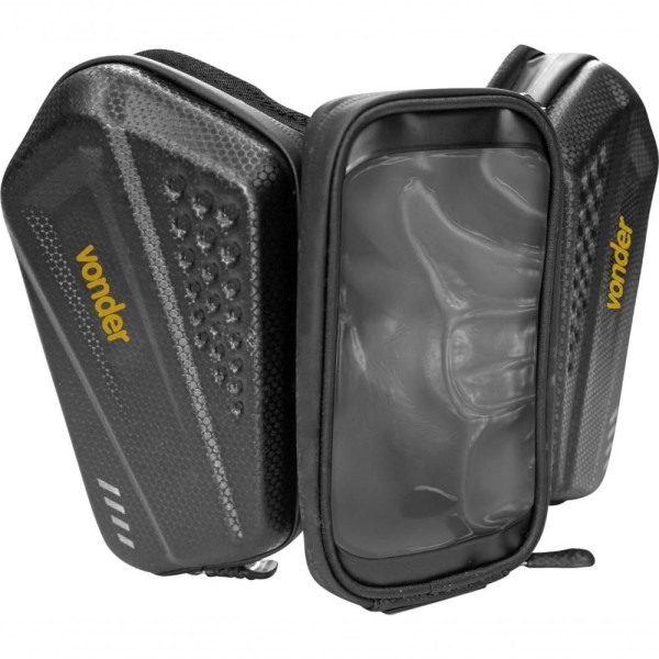 Encontraproduto.com.br - Bolsa Porta-Celular Dupla Para Bicicleta Vonder