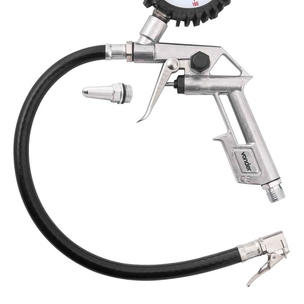Encontraproduto.com.br - Pistola de Limpeza Vonder 2 em 1 com Manômetro PLV21