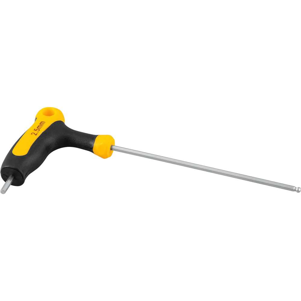 Encontraproduto.com.br - Chave Allen 2,5Mm Com Cabo T Vonder