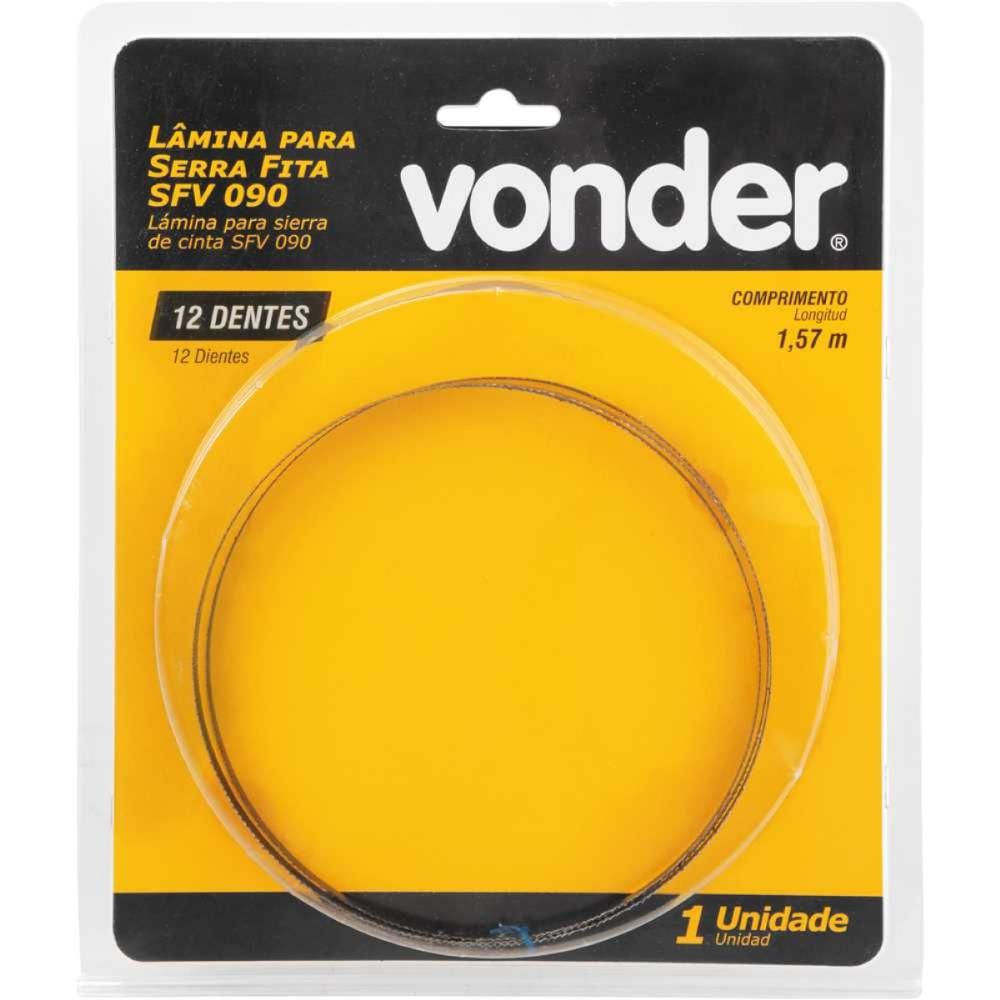 Encontraproduto.com.br - Lamina Para Serra Fita 12 Dentes SFV090 Vonder