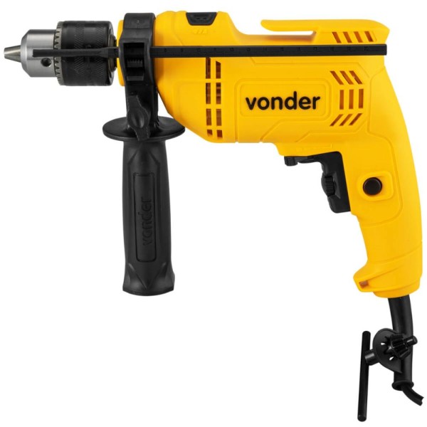 Encontraproduto.com.br - Furadeira De Impacto 1/2 Fiv 519 Jogo Com 19 Acessórios 220V Vonder