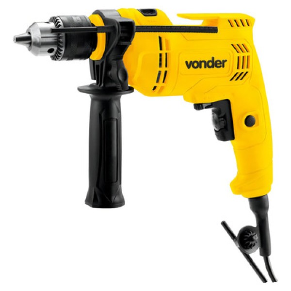 Encontraproduto.com.br - Furadeira De Impacto 1/2 Fiv 519 Jogo Com 19 Acessórios 220V Vonder