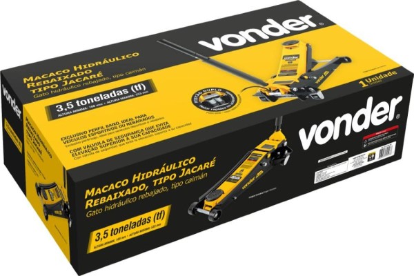 Encontraproduto.com.br - Macaco Jacaré 3,5 Toneladas Vonder
