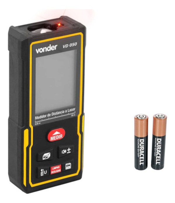 Medidor De DistAncia Laser 50M Vd050 Vonder