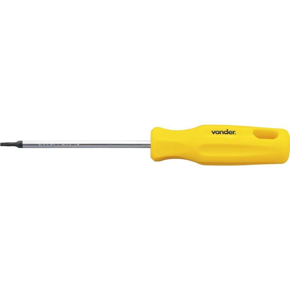 Encontraproduto.com.br - Chave Hexalobular T06 Reta Com Cabo Reto Vonder
