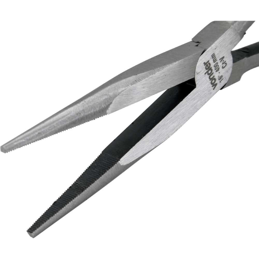 Encontraproduto.com.br - Alicate Bico Meia Cana Reto 16   Extra Longo Vonder