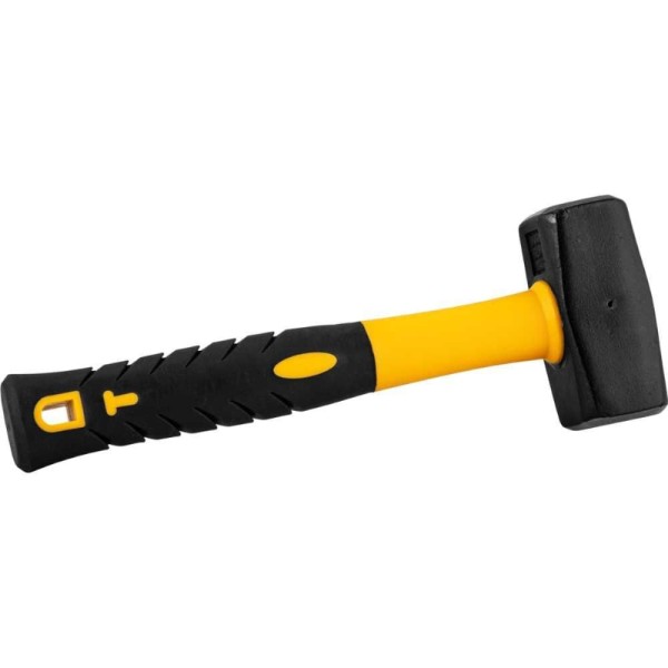Encontraproduto.com.br - Marreta Quadrada 1,0 Kg Com Cabo Fibra Vonder