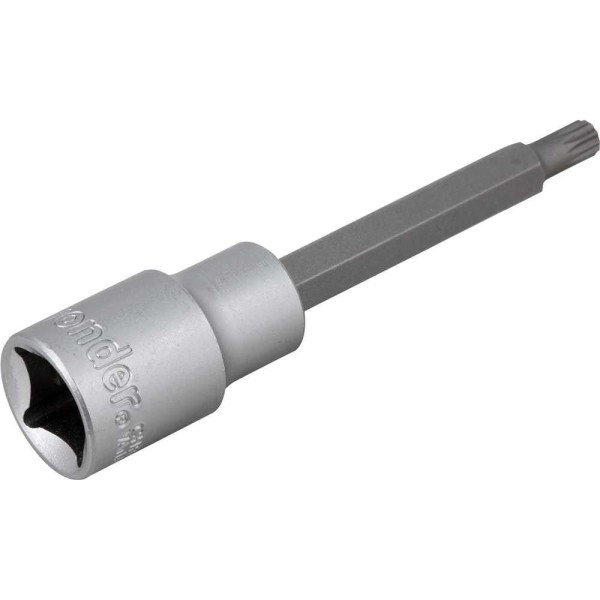 Encontraproduto.com.br - Soquete Multidentado Encaixe 1/2 6mm Longo CRV Vonder