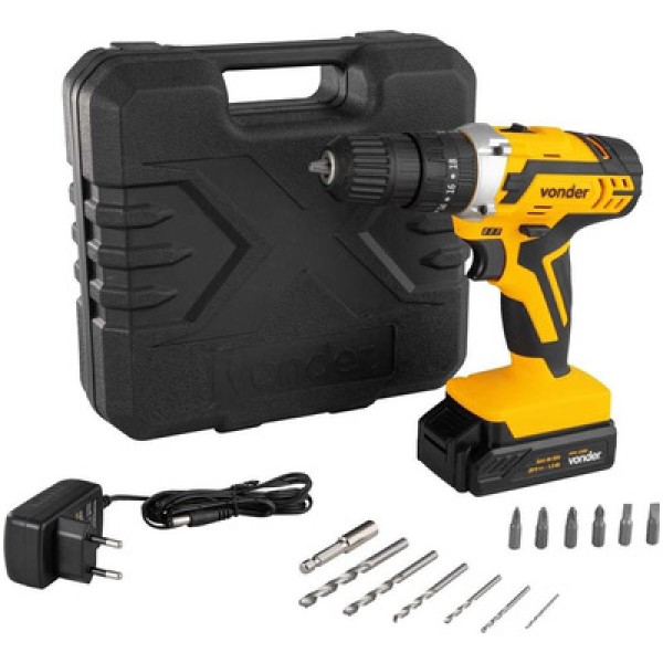 Encontraproduto.com.br - Parafusadeira Furadeira De Impacto 3/8 20v Pfv 238i Bivolt Cor Amarelo Frequência 50 Hz / 60 Hz 110v/220v