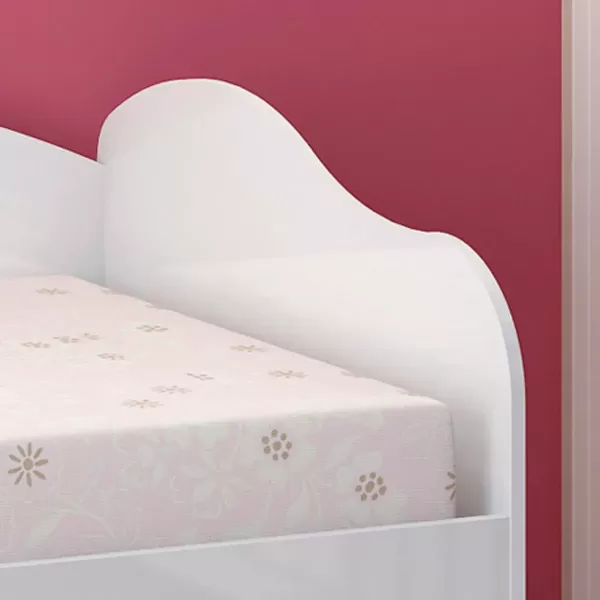 Encontraproduto.com.br - Bicama Solteiro 2 Gavetas CM-08 Branco