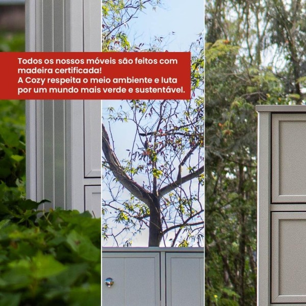 Encontraproduto.com.br - Cristaleira Ditália 1 Porta com Trava Invisível E-963 Preta