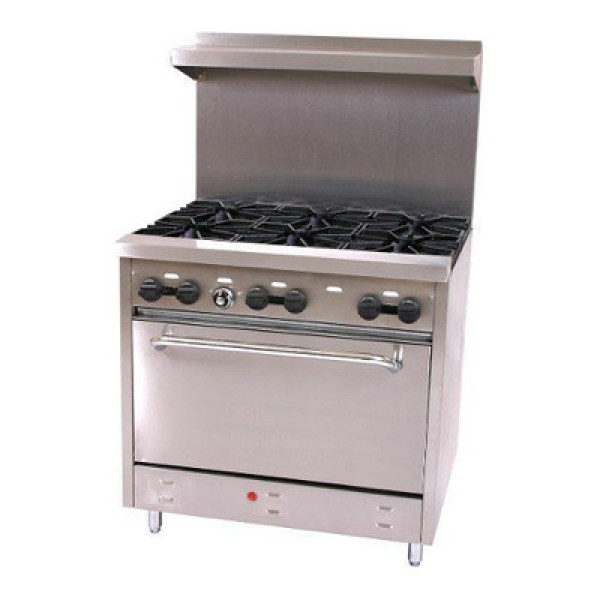 Fogão Americano Com Forno Venâncio Fa6f 6 Bocas Varimaq