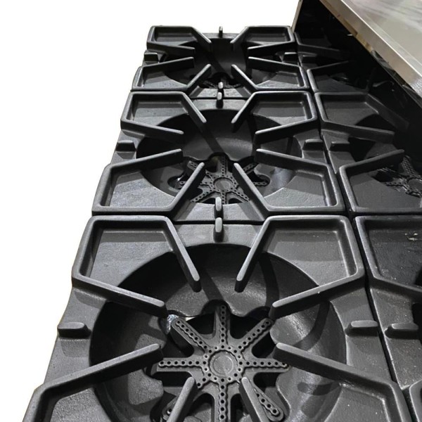 Encontraproduto.com.br - Fogão Americano Com Forno Venâncio Fa6f 6 Bocas Varimaq