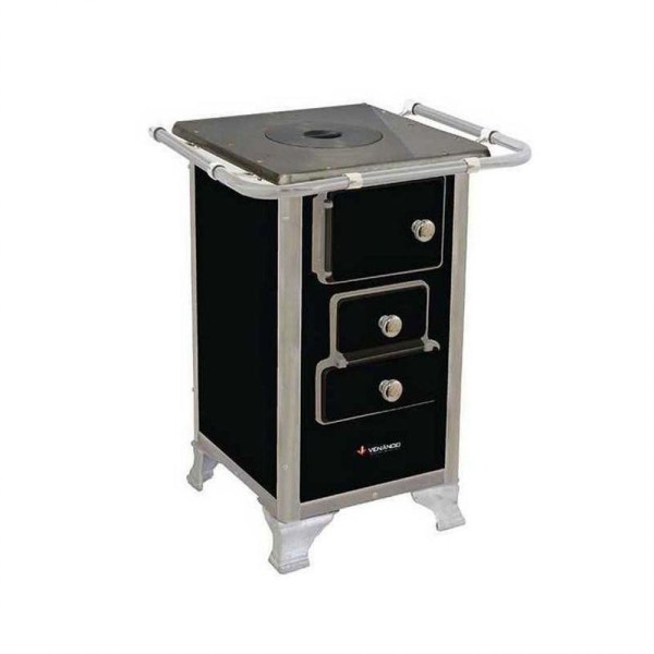 Encontraproduto.com.br - Fogão A Lenha 00 Venâncio Sem Tampa Preto 00pr