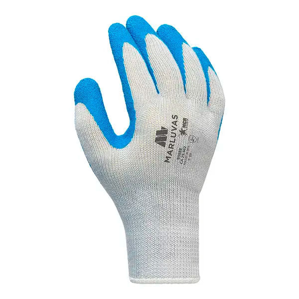 Encontraproduto.com.br - Luva EPI Polisester Padrão Latex Flex Tuff Pares M Marluvas