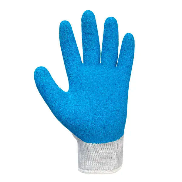 Encontraproduto.com.br - Luva EPI Polisester Padrão Latex Flex Tuff Pares M Marluvas