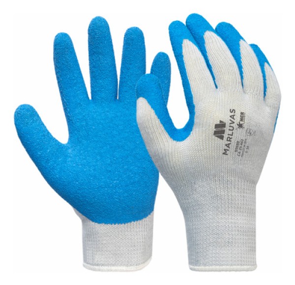 Encontraproduto.com.br - Luva EPI Polisester Padrão Latex Flex Tuff Pares G Marluvas