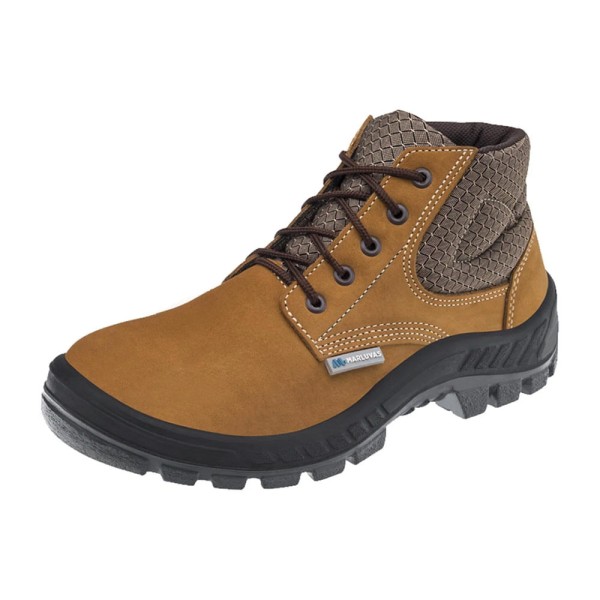 Encontraproduto.com.br - Bota Camurça Bico Plastico Com Cadarço Castor N°43 Marluvas