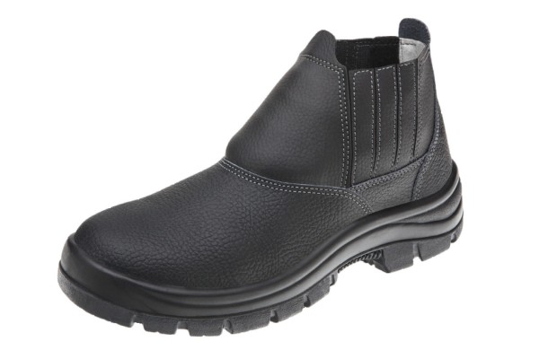Encontraproduto.com.br - Botina de Elástico Marluvas Safety Flex Preto com Biqueira Tamanho 43