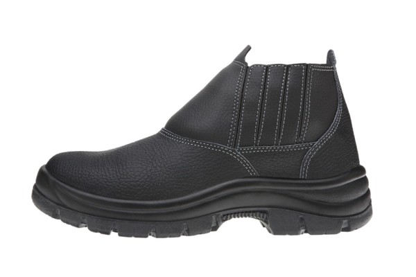 Encontraproduto.com.br - Botina de Elástico Marluvas Safety Flex Preto com Biqueira Tamanho 43