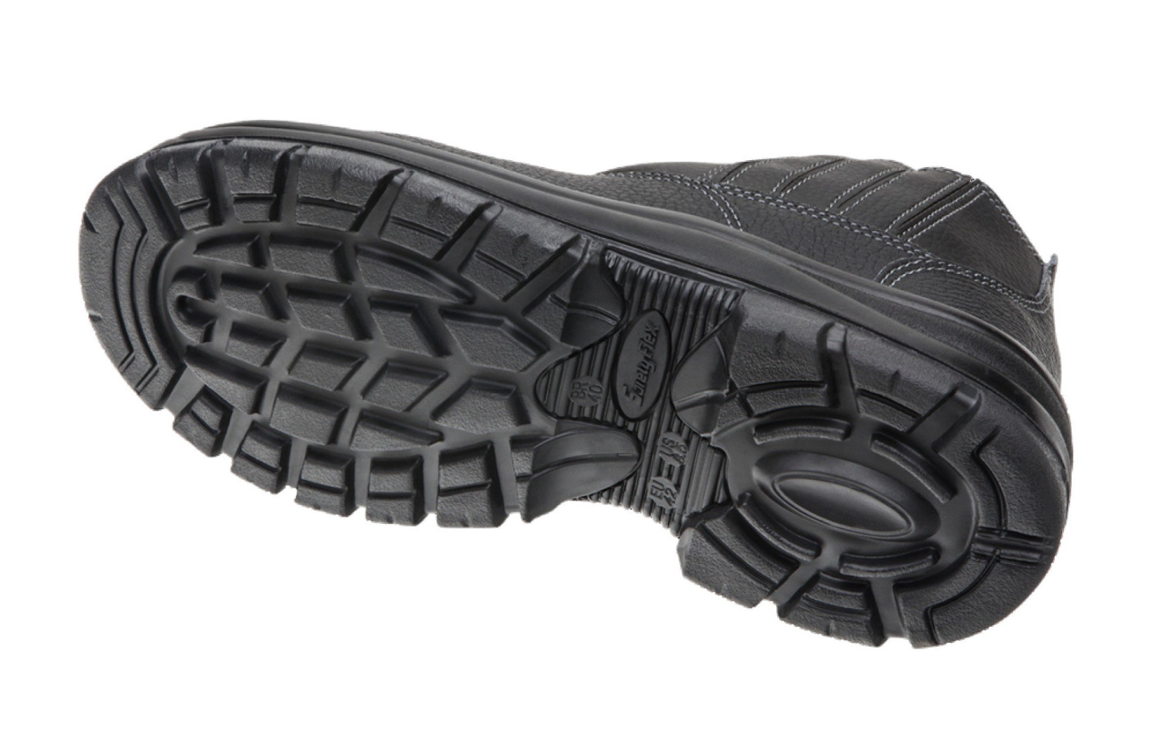 Encontraproduto.com.br - Bota de Couro Elástico Preto - 42 Marluvas