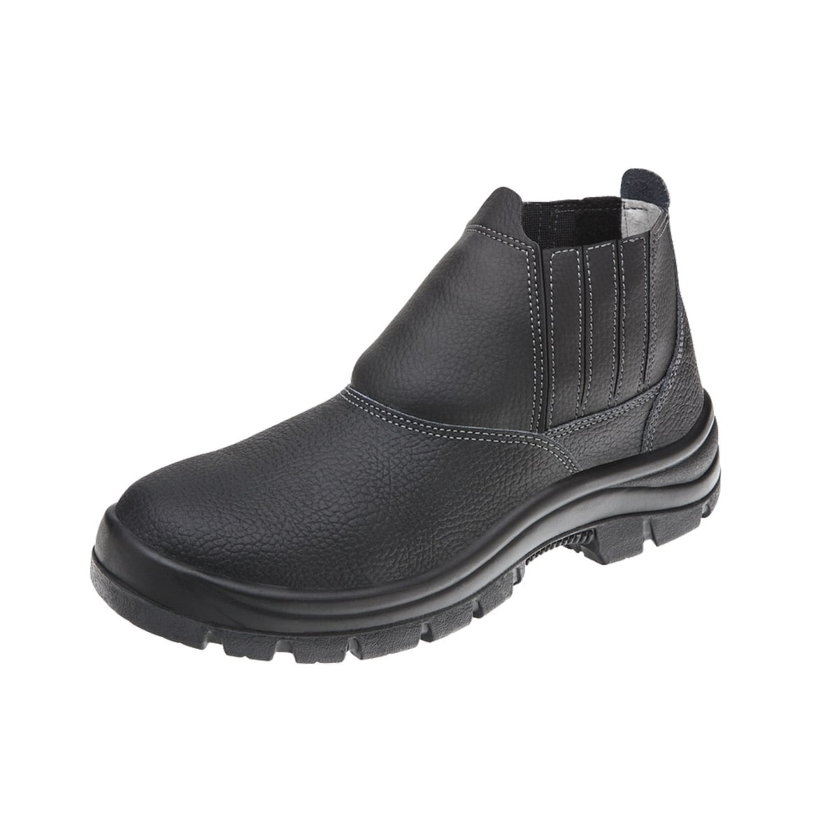 Encontraproduto.com.br - Bota de Couro Elástico Preto - 42 Marluvas