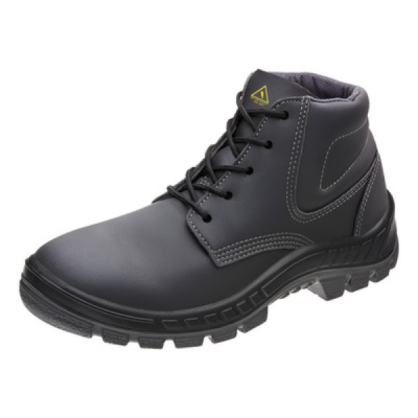 Bota Microfibra Bico de Plástico Preto 41 70B22EBP MARLUVAS