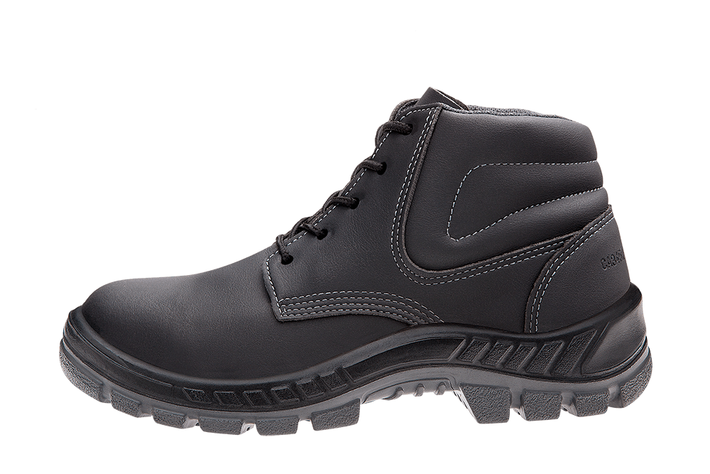 Encontraproduto.com.br - Bota Microfibra BIco Plástico com Cadarço N43 ca35768 MARLUVAS