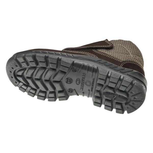 Encontraproduto.com.br - Bota Camurça Bico Plástico Fechamento em Velcro C.A.39286 N44 MARLUVAS