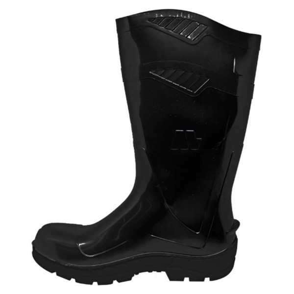 Encontraproduto.com.br - Bota de PVC Marluvas Vulcaflex Cano Alto com Forro Preta