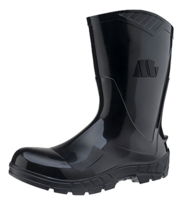 Encontraproduto.com.br - Bota de PVC Bico Aço 32cm com Forro N42 Preto CA40793 Marluvas