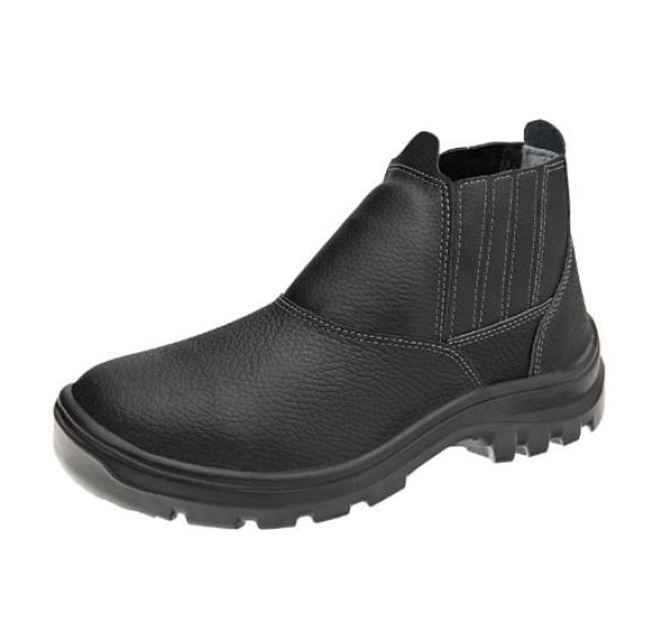 Encontraproduto.com.br - Bota Vaqueta Bico Plástico sem Cadarço PU Nº40 ca41419 Marluvas