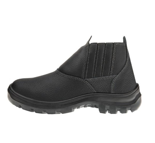 Encontraproduto.com.br - Bota Vaqueta Bico Plástico sem Cadarço PU Nº40 ca41419 Marluvas