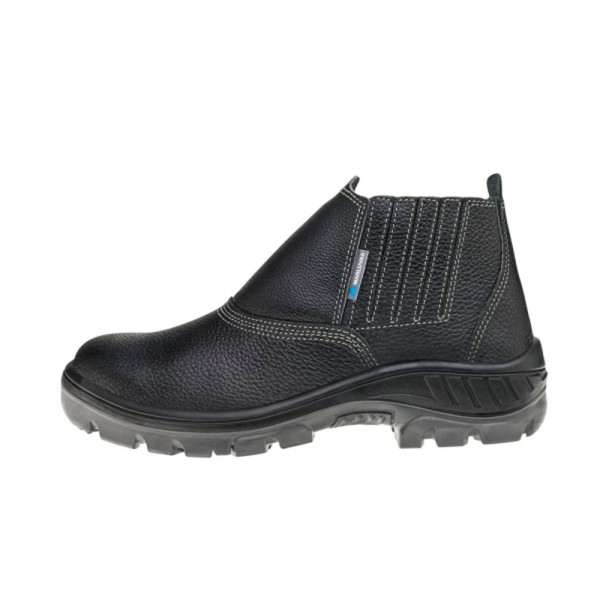 Encontraproduto.com.br - Bota Vaqueta Bico de Aço sem Cadarço PU N40 ca41429 MARLUVAS