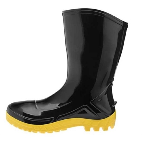 Encontraproduto.com.br - Bota Chuva Impermeável Sem Forro Pvc Motoboy Motoqueiro Moto