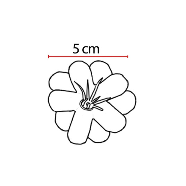 Encontraproduto.com.br - Buque Flor Flor Arte Mini Amarelo 26cm