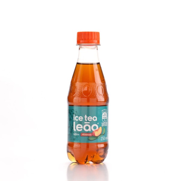 Encontraproduto.com.br - Chá Ice Tea Pêssego Leão garrafa com 250ml