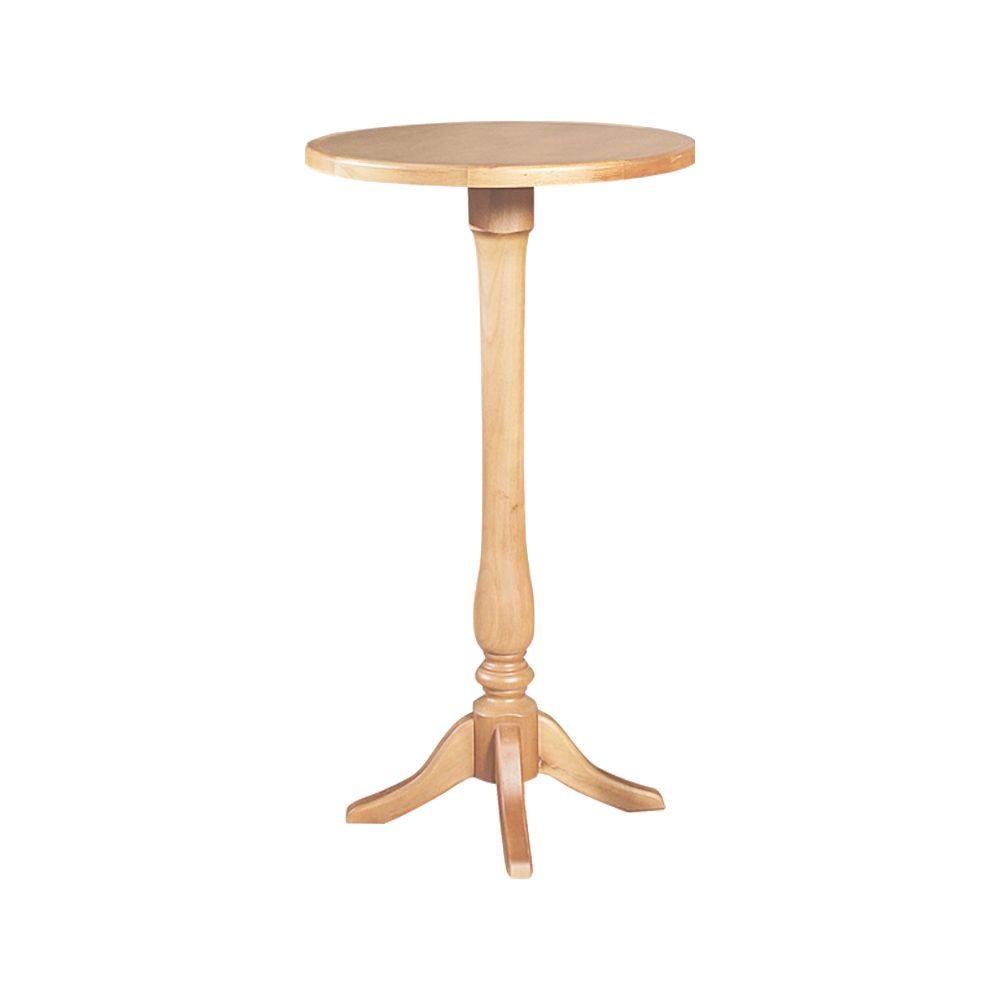Encontraproduto.com.br - Conjunto Bistrô Mesa Com 3 Banquetas Confort Ripada Natural - Marrom