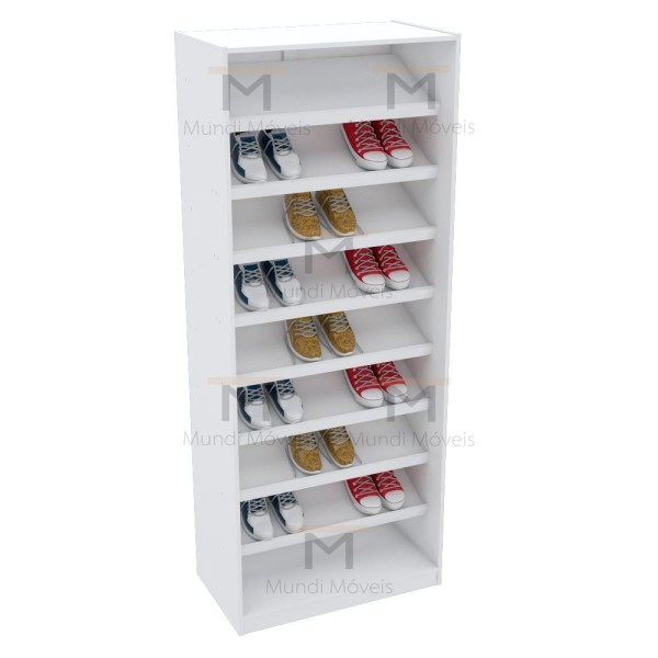 Encontraproduto.com.br - SAPATEIRA MODULADA 80CM 100% MDF M570.B (CASA, CLOSET)