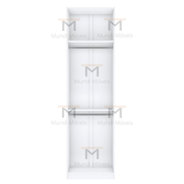 Encontraproduto.com.br - MÓDULO CLOSET CABIDEIRO DUPLO A250XL70XP40 M588.B