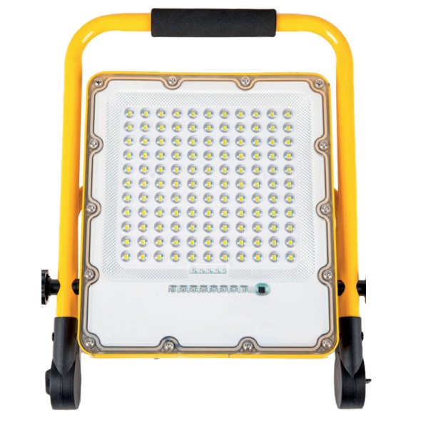 Refletor Holofote Led C/ Bateria Recarregável Portátil 300W