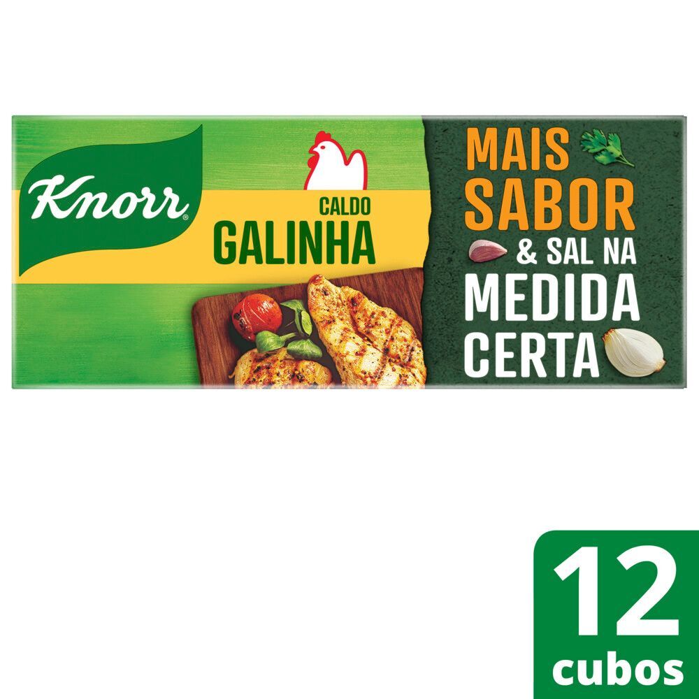Encontraproduto.com.br - Caldo Knorr Galinha Caixeta com 114g