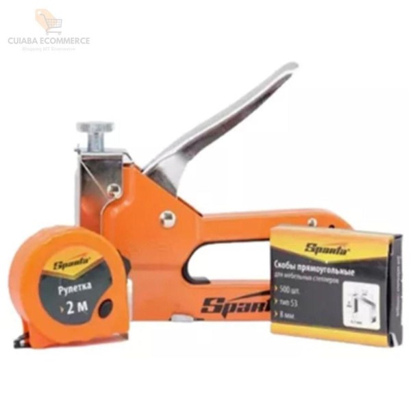 Encontraproduto.com.br - Chave De Aperto Grampeador Acompanha 500 Grampos Com Caixa